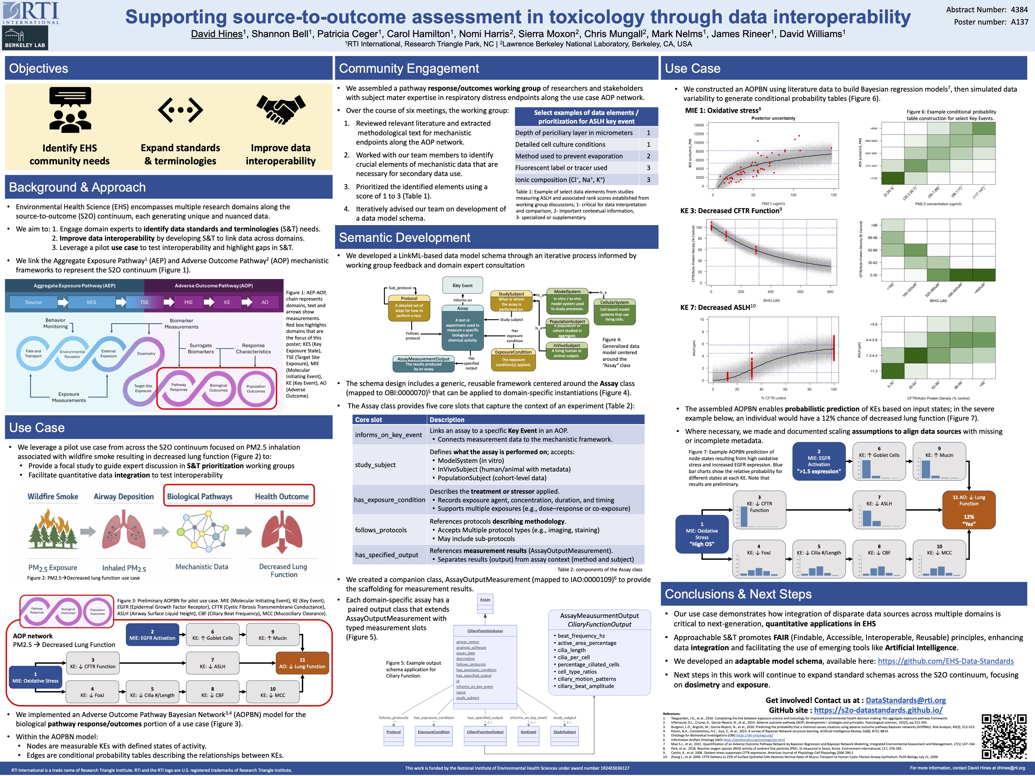 Supporting source-to-outcome assessment in toxicology through data interoperability